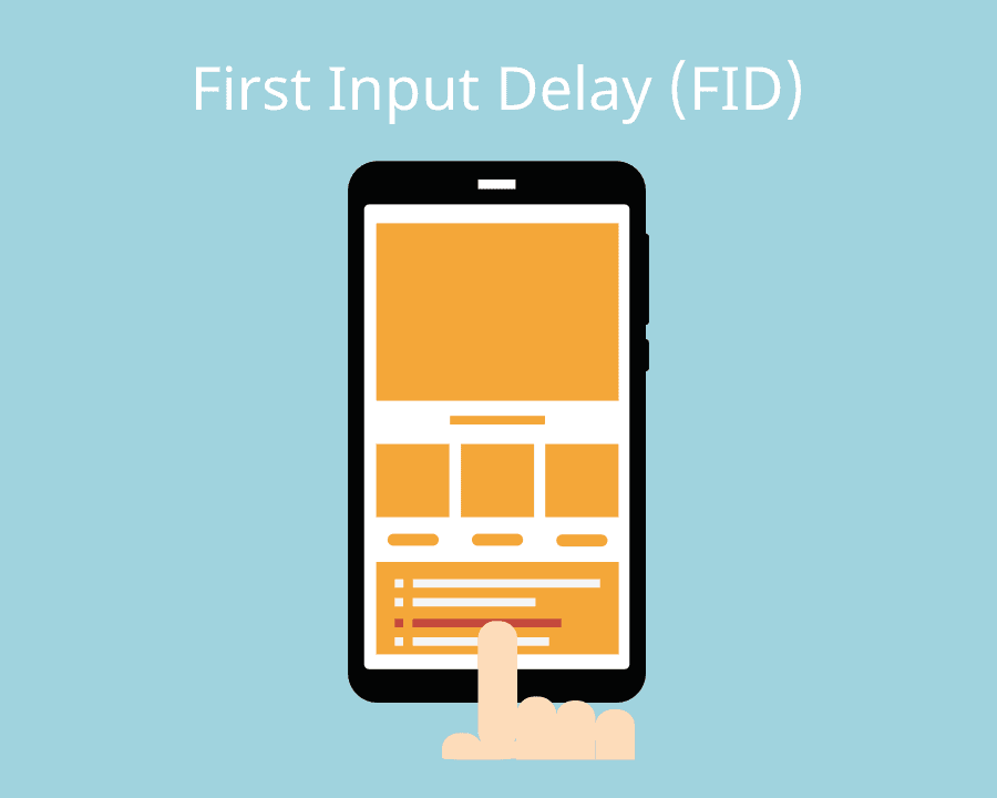 SEO Google Web Vitalis First Input Delay FID